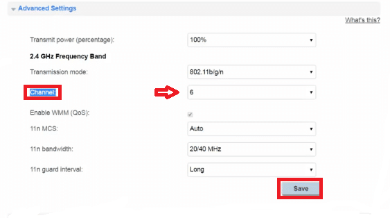 عمل اعدادات الوايفاي و تضبيط السرعة
