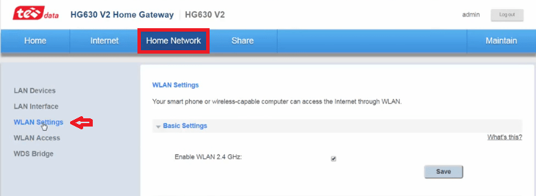 تفعيل الوايفاي و فتح اكبر مدي للبث